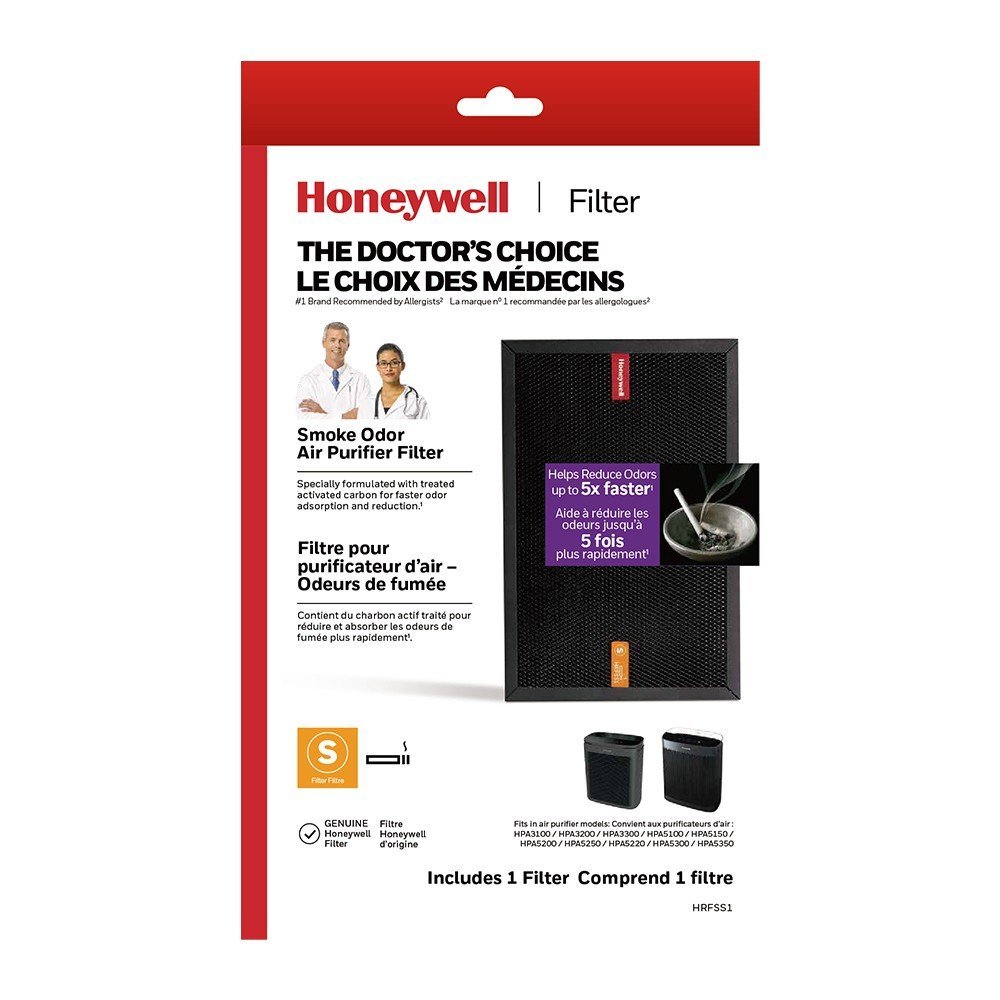 【Honeywell】強效淨味濾網HRF-SS1｜HRFSS1 煙霧專攻【適用HPA-5150｜HPA-5250｜HPA-5350】_0