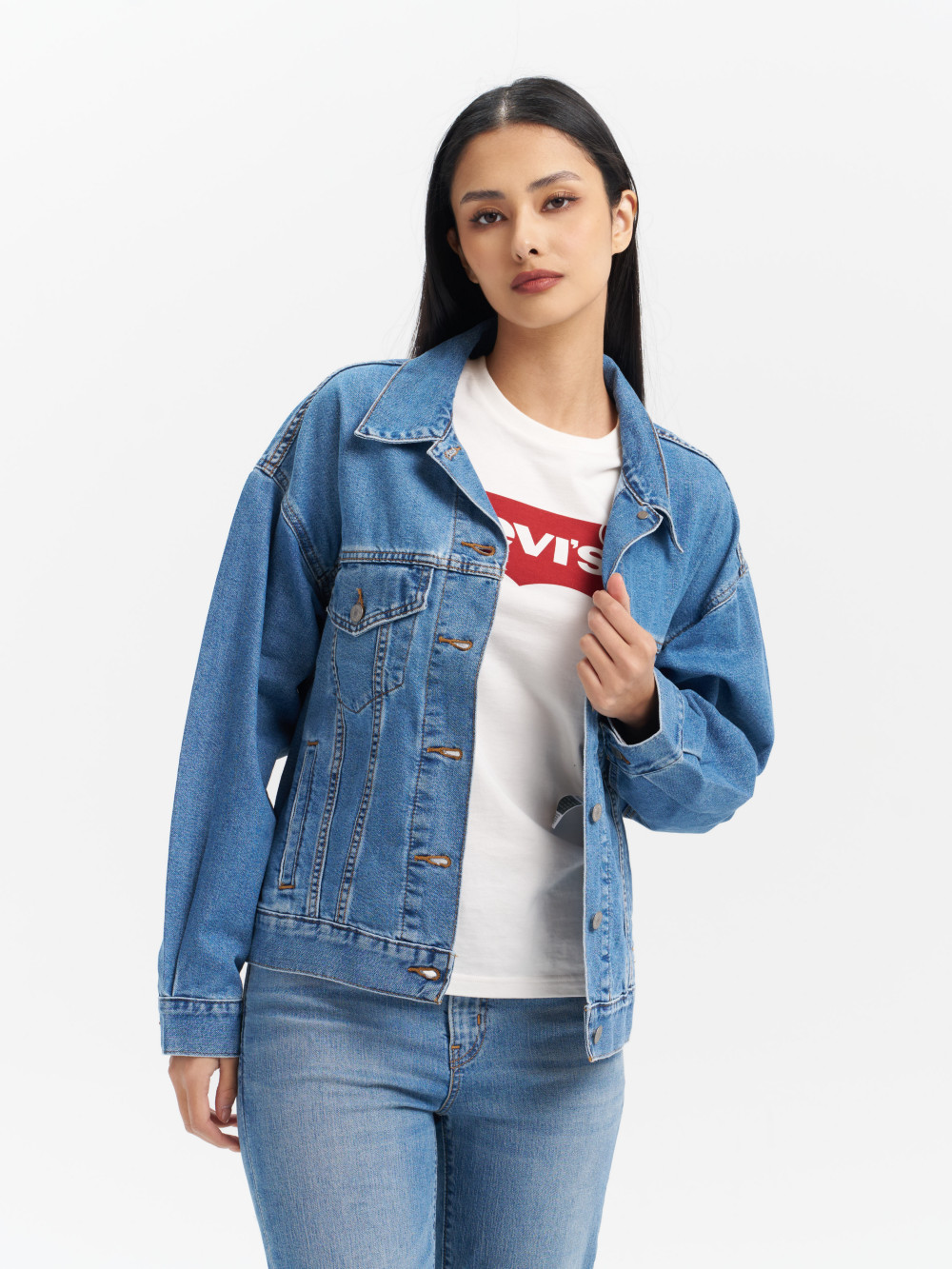 Levis 女款 90年古著牛仔外套 Performance Cool 熱賣單品_0