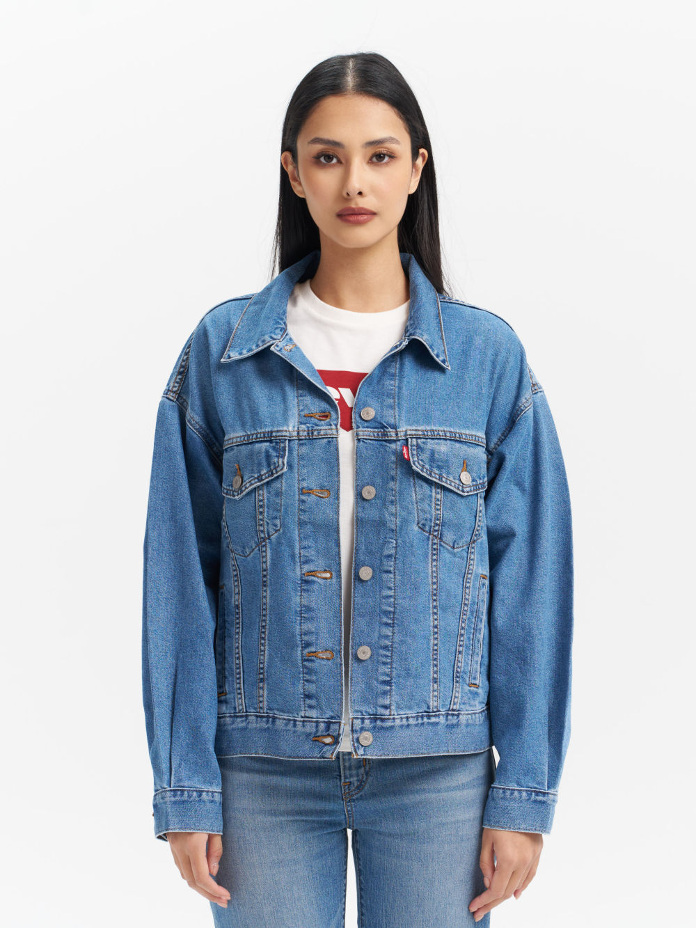 Levis 女款 90年古著牛仔外套 Performance Cool 熱賣單品_4