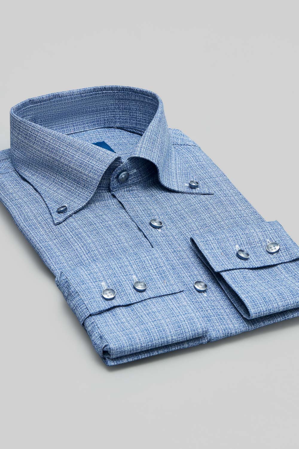 SST&C #Easycare  Dark Blue Textured Slim Fit Shirt | 0312402005  (Outlet)_6
