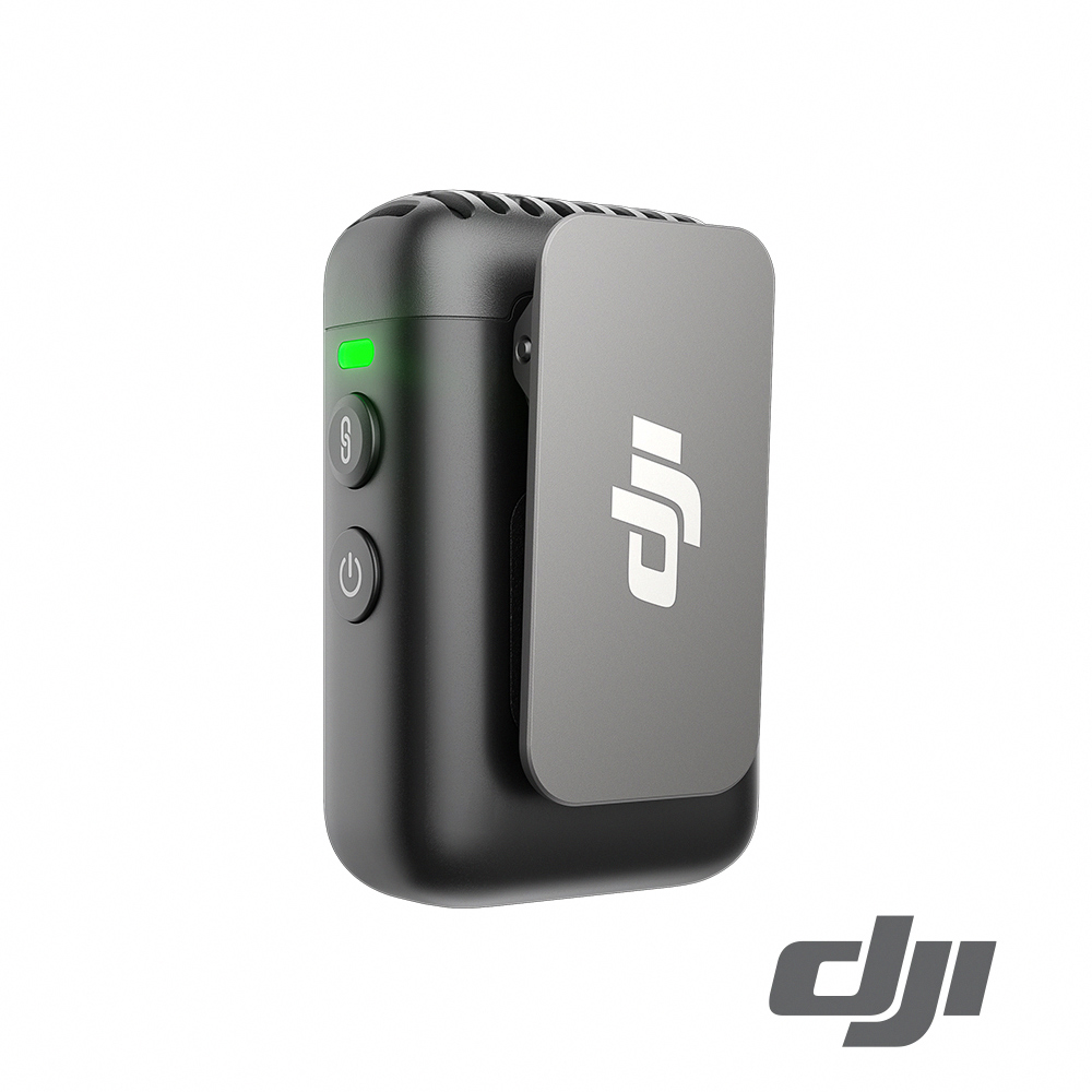 【預購】【DJI】Mic 2 發射器 (透明黑) 公司貨_4