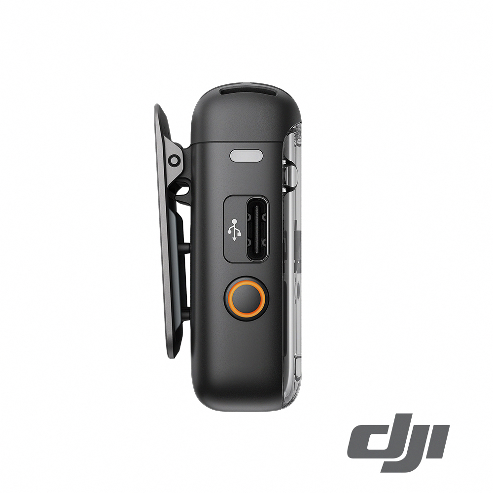 【預購】【DJI】Mic 2 發射器 (透明黑) 公司貨_7