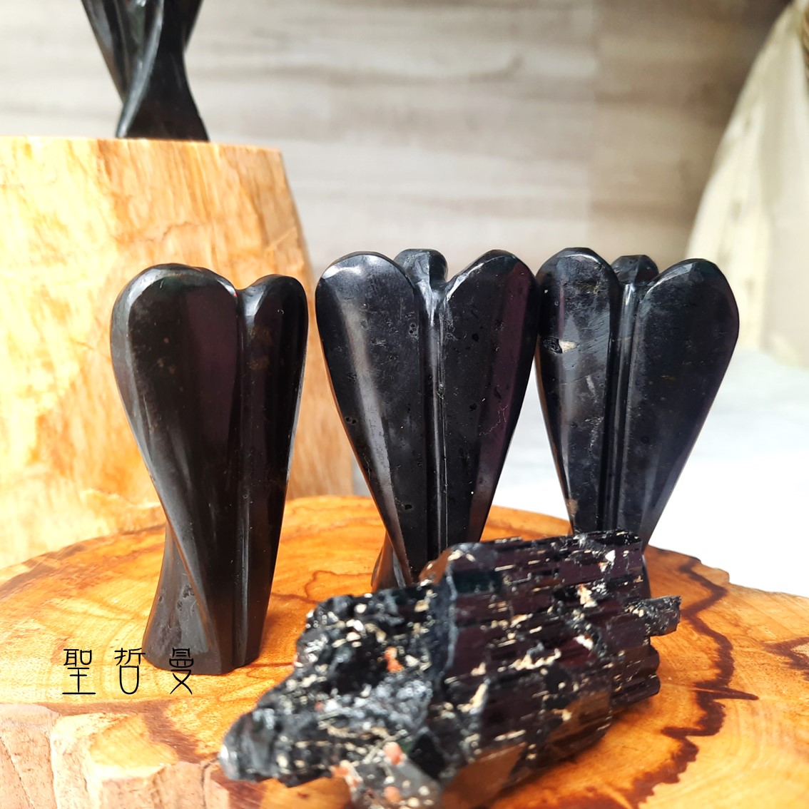黑碧璽天使 Tourmaline 雕件/擺件 ~保護、紮根、轉化負面情緒_6