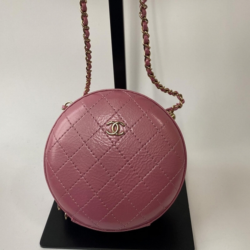 【台中一中店】CHANEL/側背包//roundclutch