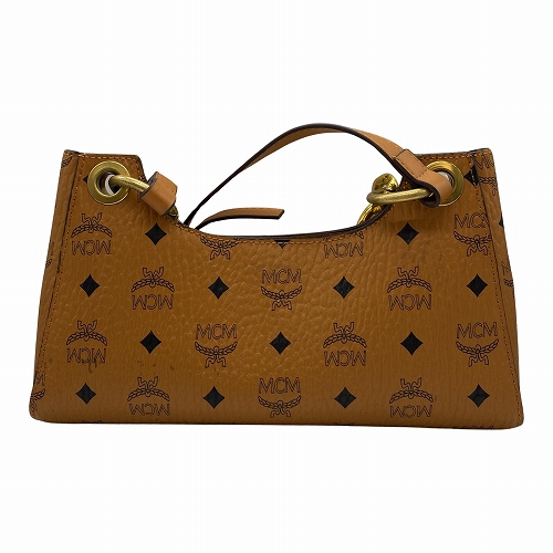 【新莊宏匯廣場店】MCM/側背包//棕色鏈條側背包