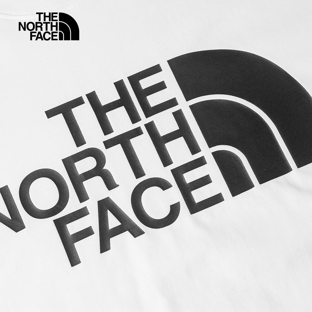 T️he North Face北面男女款白色純棉舒適透氣休閒短袖T恤｜86PSFN4_6