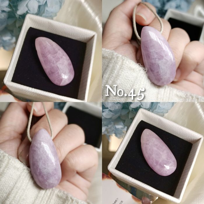 紫鋰輝側洞裸石墜38~50號 KUNZITE ~敞開心門、緩解壓力和消極情緒、治癒並脫去舊有的模式_6
