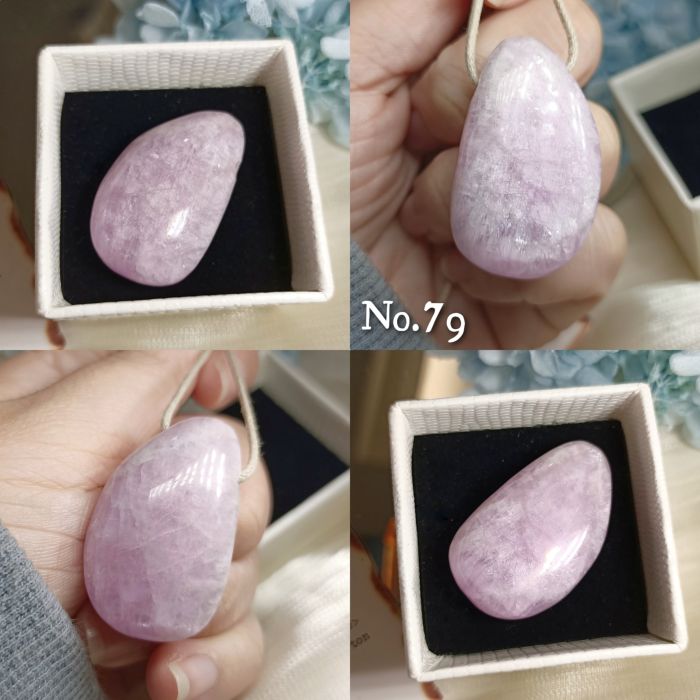 紫鋰輝側洞裸石墜75~84號 KUNZITE ~敞開心門、緩解壓力和消極情緒、治癒並脫去舊有的模式_5