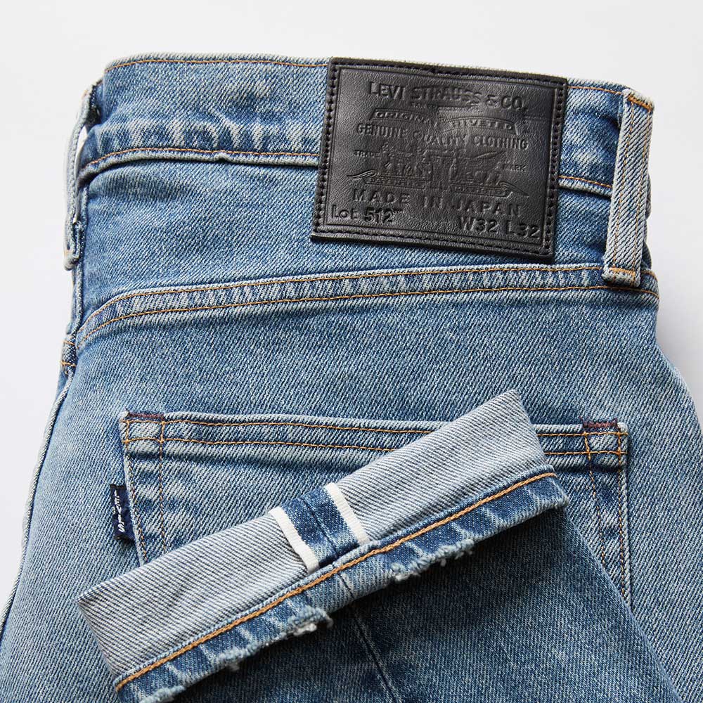 Levi's® MADE IN JAPAN MIJ日本製男款上寬下窄512修身錐形牛仔褲 Levi's® MADE IN JAPAN MIJ日本製男款上寬下窄512修身錐形牛仔褲