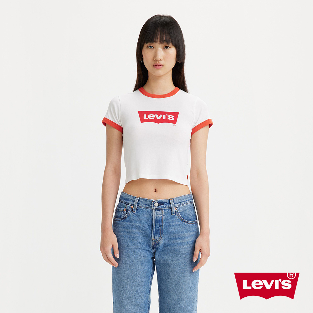 女款 Mini短版短袖Tee恤 / Batwing LOGO 熱賣單品
