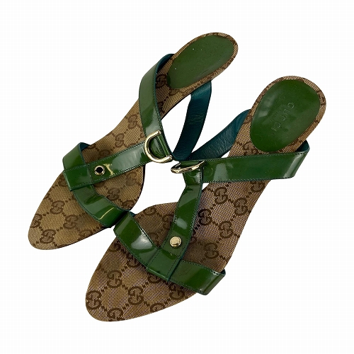 【環球桃園A8店】GUCCI/淺口皮鞋/UK9/