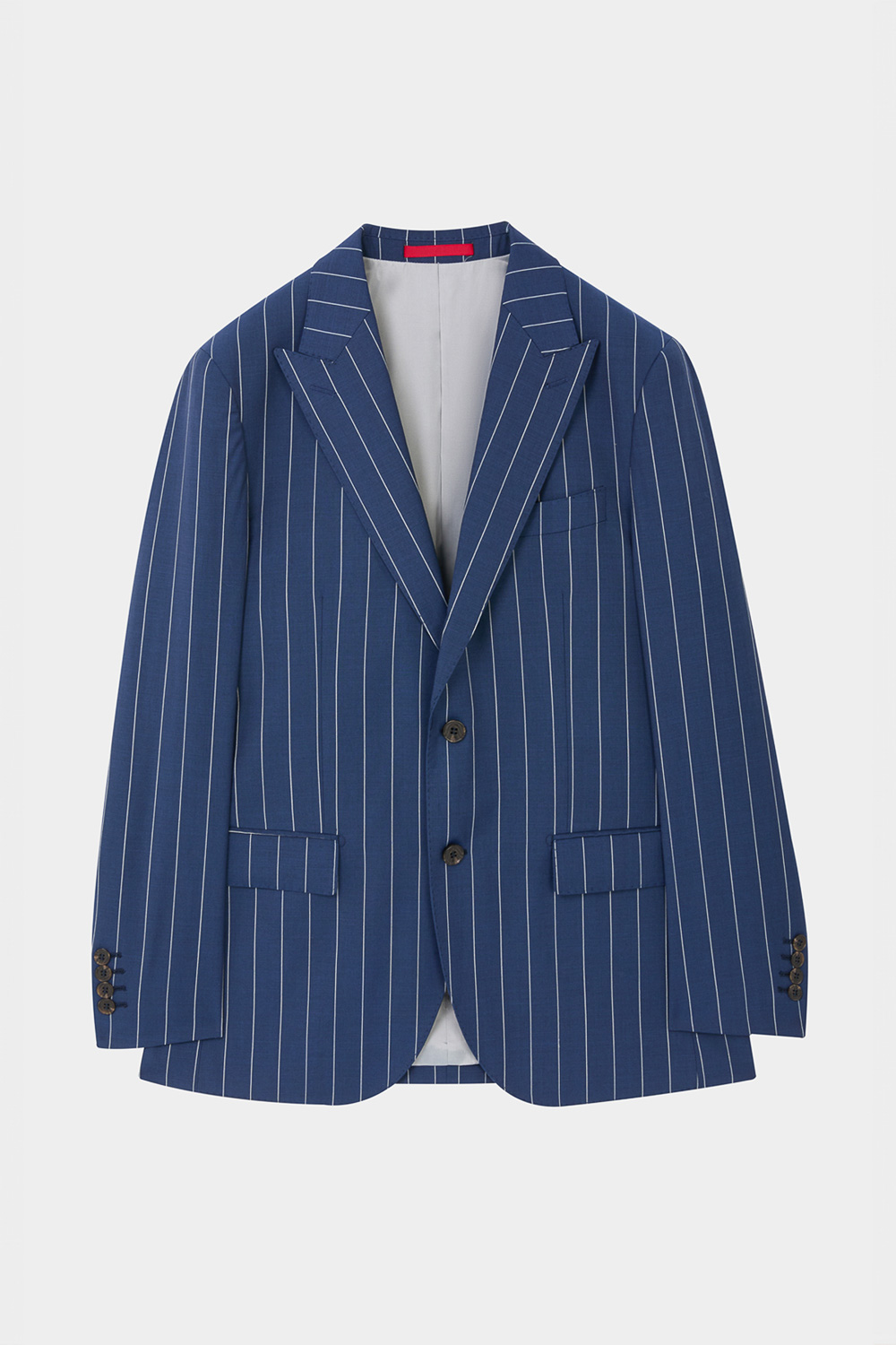 SST&C #Milan Series  Navy Straight Stripe Slim Fit Suit Jacket | 0112403001  (Outlet)_5