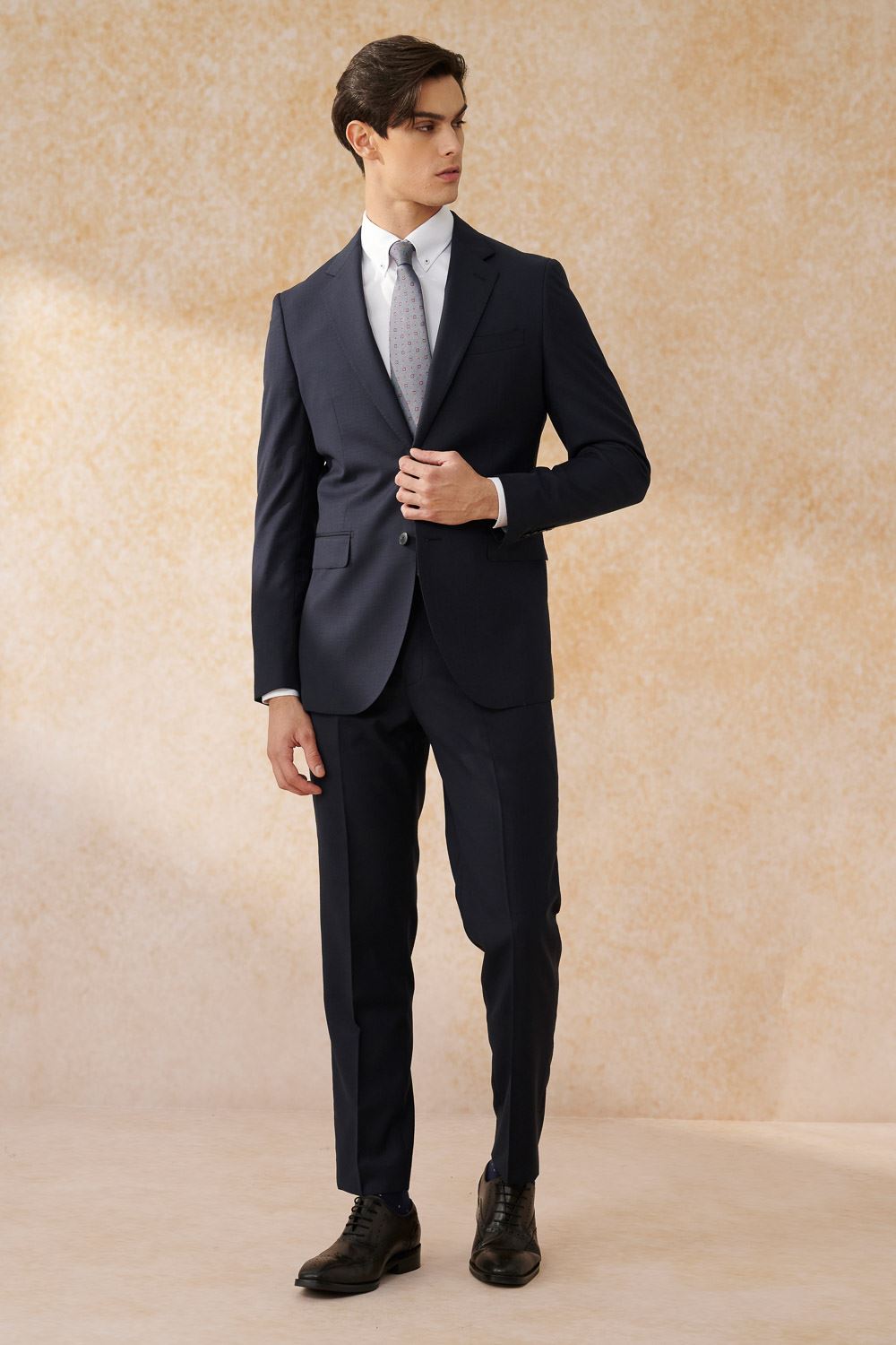 SST&C #Milan Series  Navy Slim Fit Suit Jacket | 0112403003  (Outlet)_4