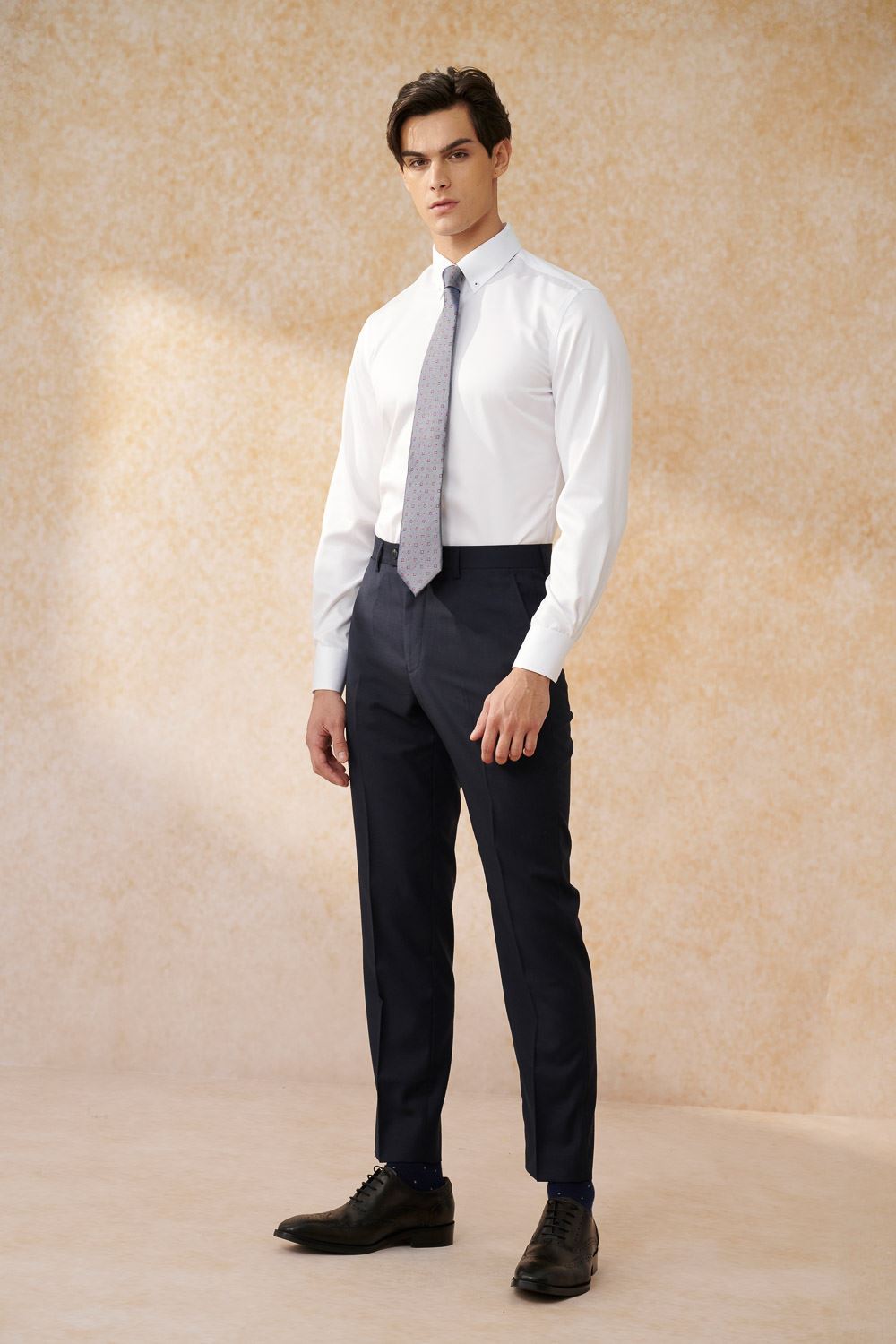 SST&C #米蘭系列 藏青修身西裝褲｜0212403003 (outlet)_1