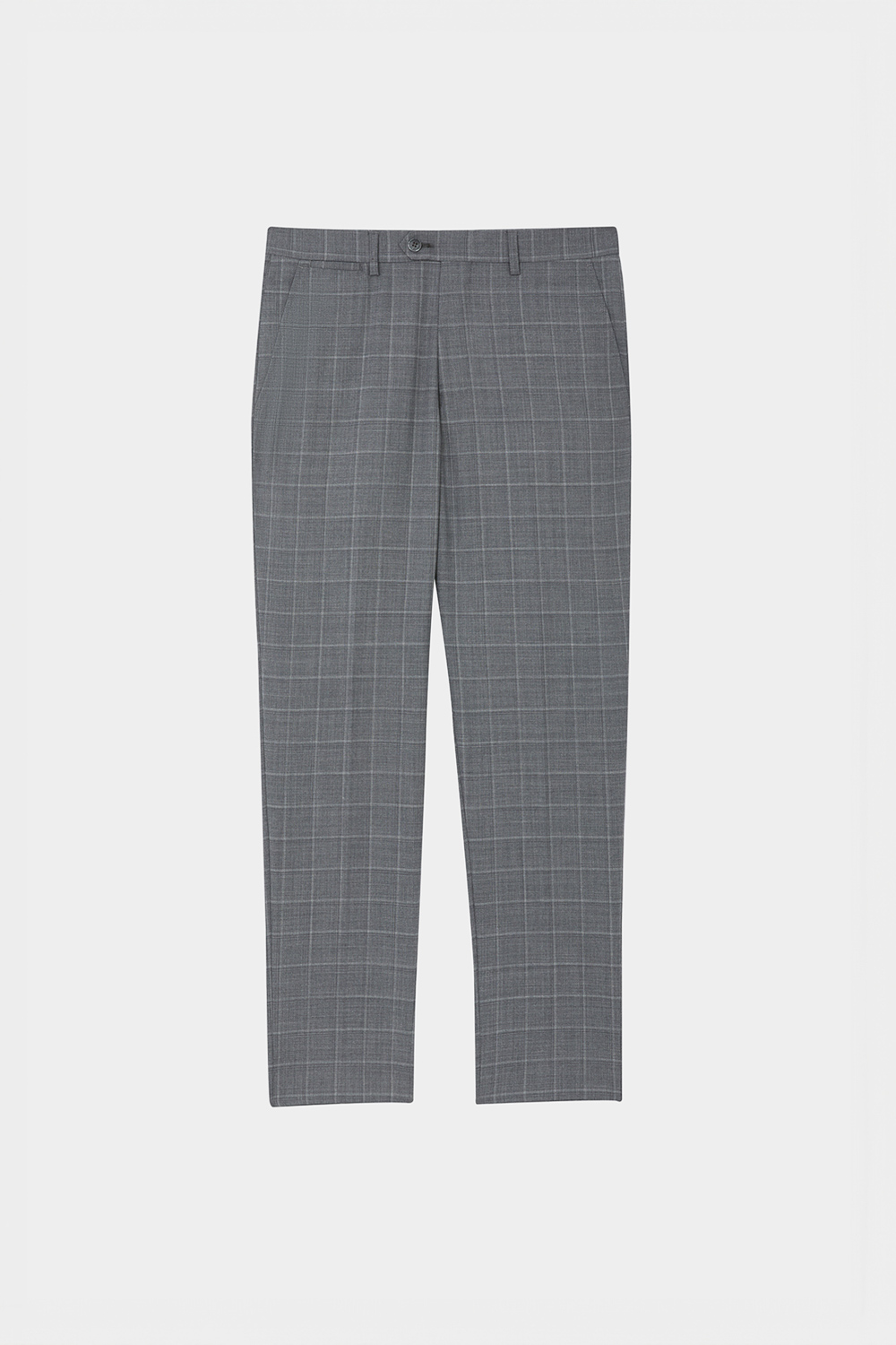 SST&C #Machine Washable Series  Gray Check Pattern Tailored Suit Trousers | 0212403008  (Outlet)_7