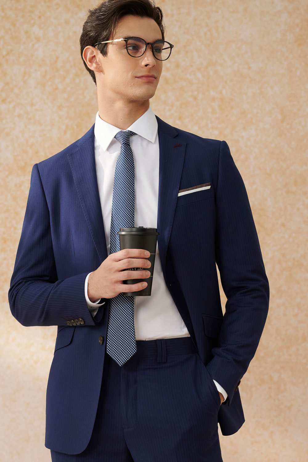 SST&C #EASY CARE 白色紋理修身版襯衫｜0312403014 (outlet)_6