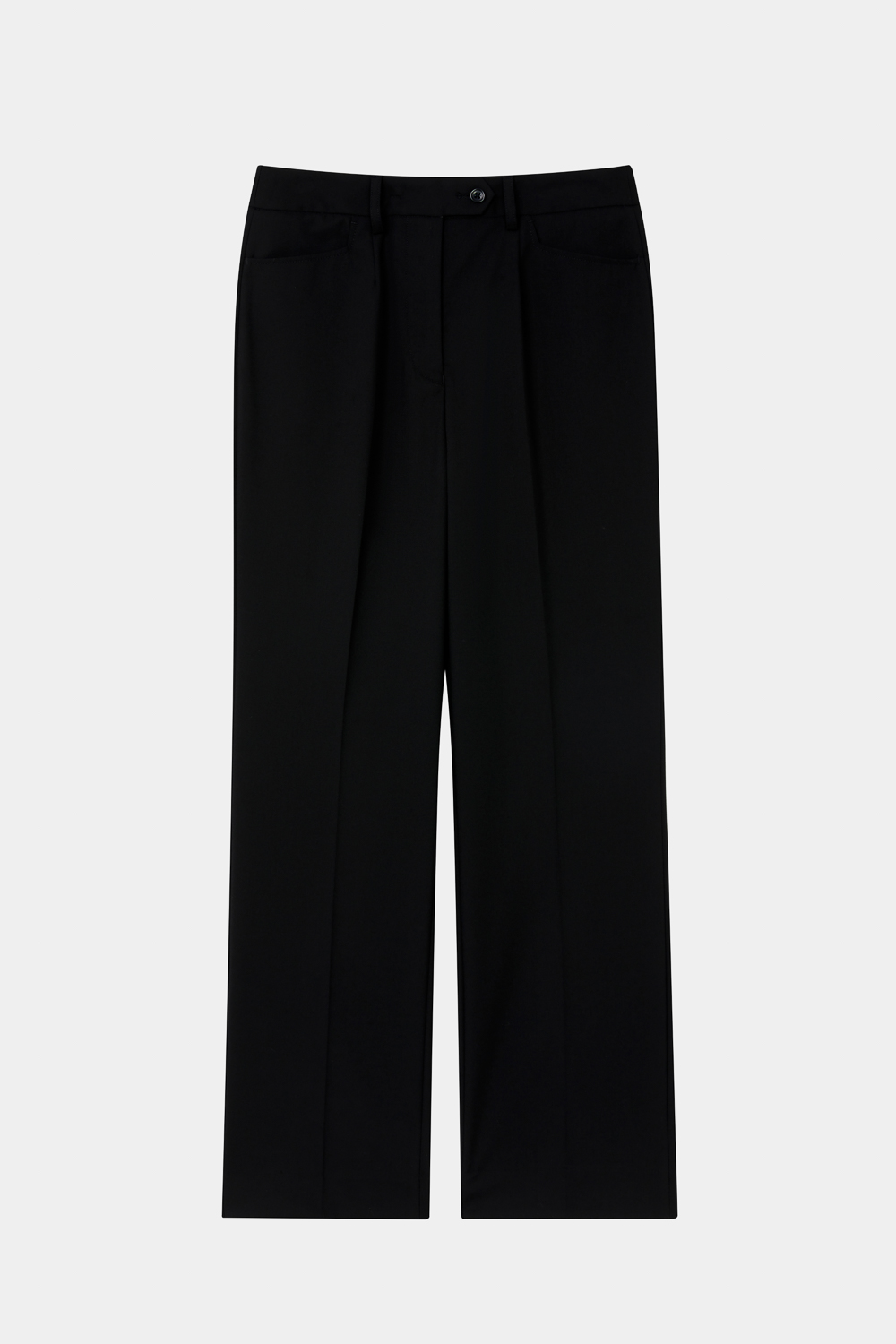 SST&C Black Straight Fit Suit Trousers | 7262403001  (Outlet)_7