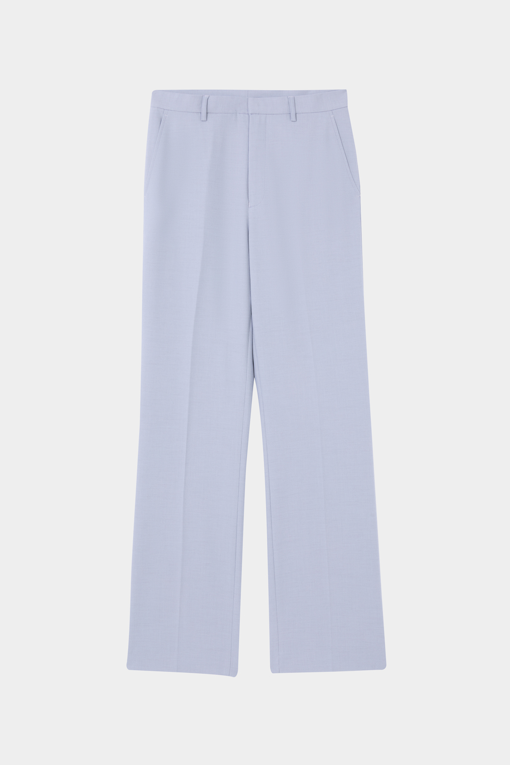 SST&C Light Gray Straight Fit Suit Trousers | 7262403006  (Outlet)_7