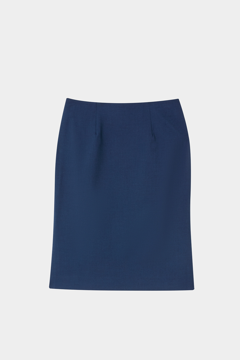 SST&C Navy Fitted Skirt | 7462403005  (Outlet)_7