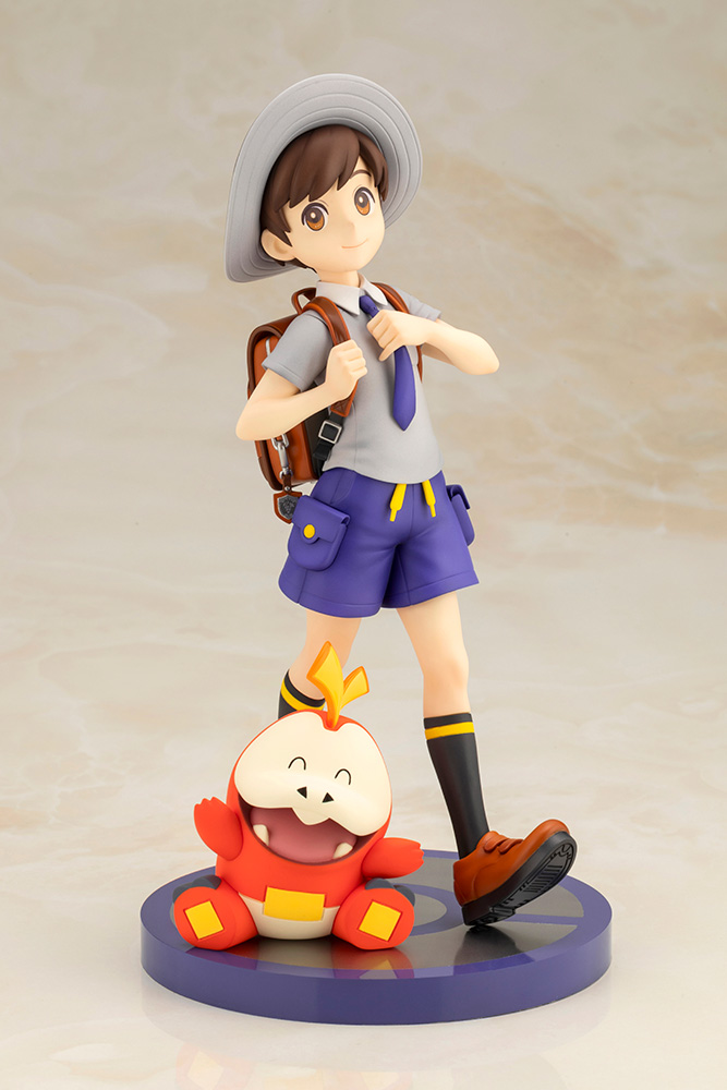 Kotobukiya 壽屋 1/8 ARTFX J 精靈寶可夢 小春＆呆火鱷 PVC_0