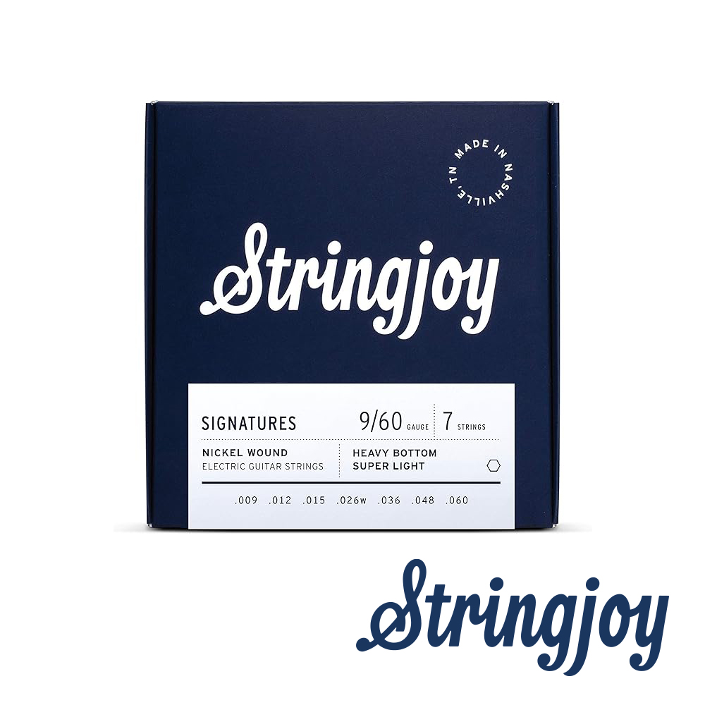 【Stringjoy】9-60 七弦鎳合金 電吉他套弦 HVY97 公司貨_0