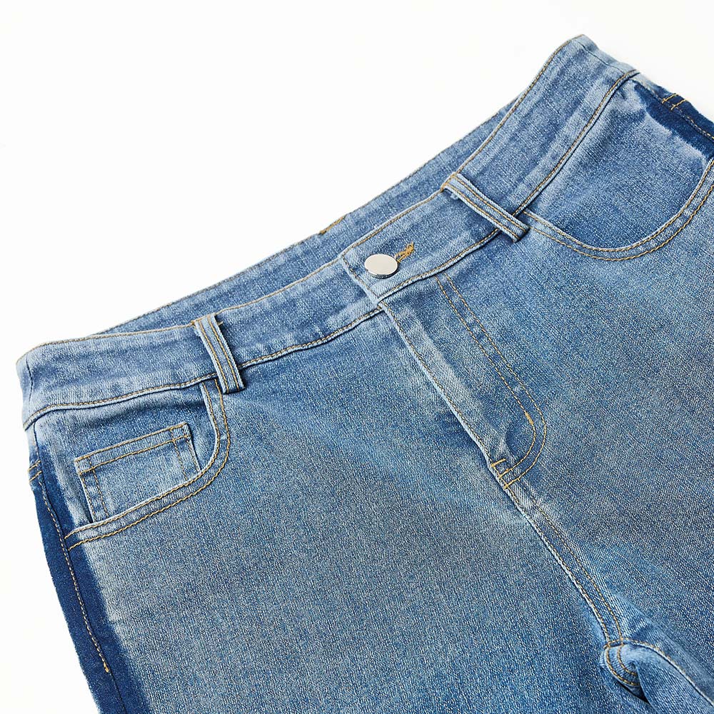 OUWEY歐薇 -5KG微喇牛仔褲(藍色；XS-M)3242328624_2