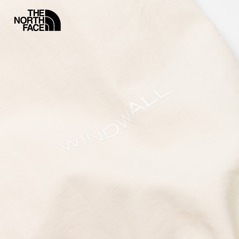 The North Face北面女款米白色防風防潑水連帽防風外套｜5JXOQLI_7