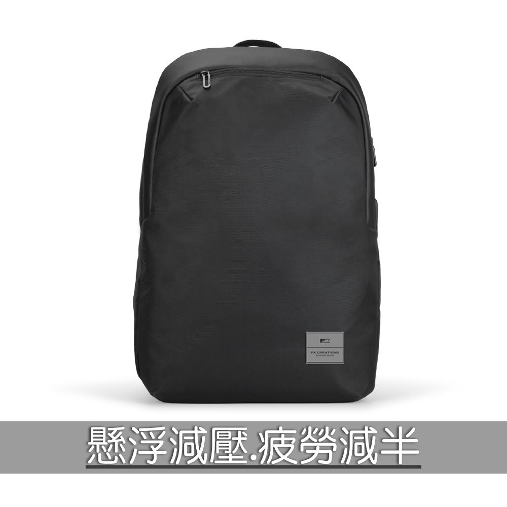 【FX Creations】PGE AGS PRO 15.6吋懸浮減壓電腦後背包(小) #黑 PGE76508A-01