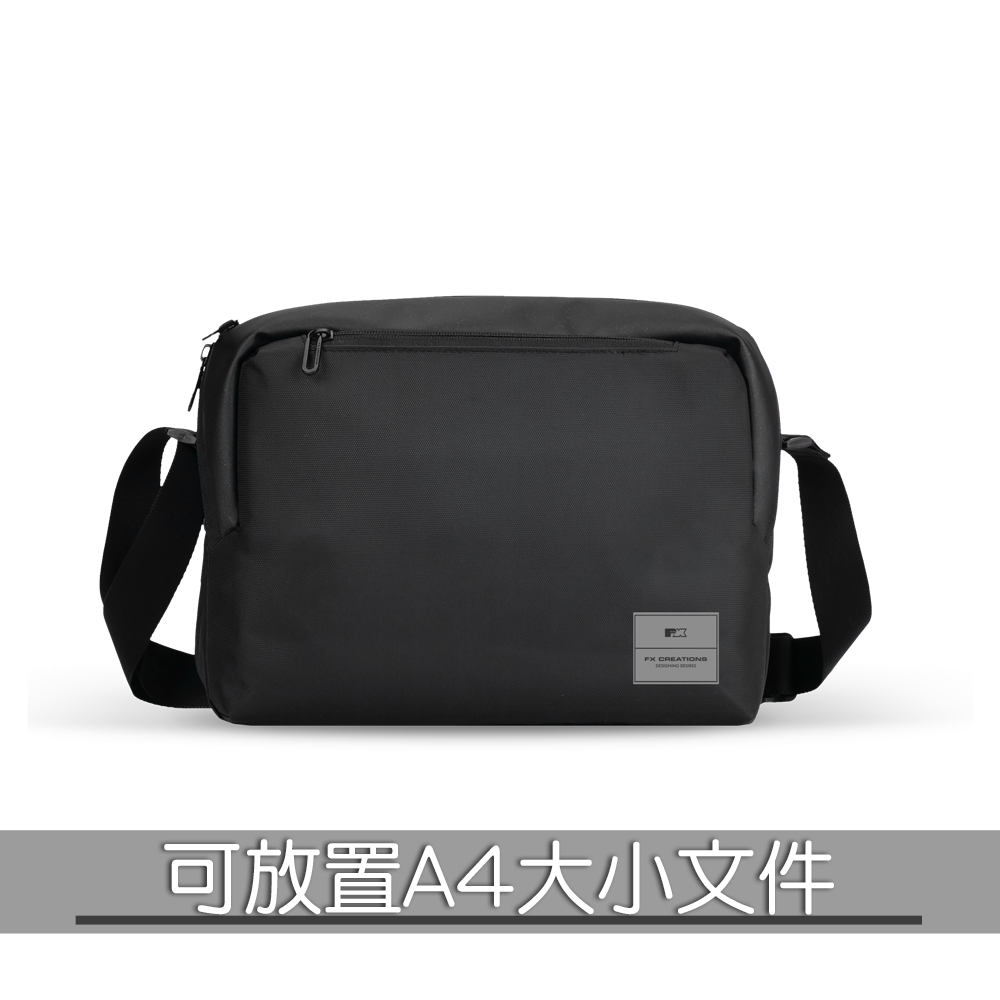 【FX Creations】PGE 側背包(可放A4) #黑 PGE76510-01