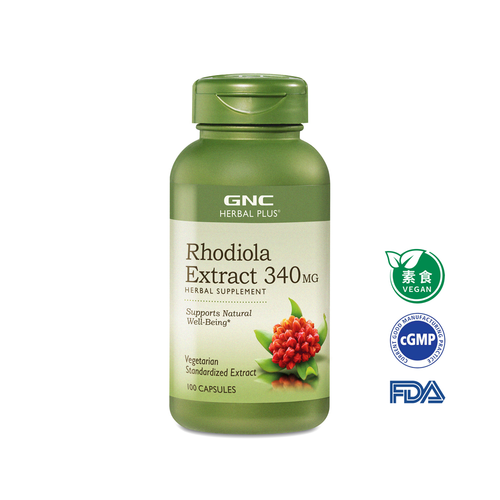 Herbal Plus®紅景天｜GNC Herbal Plus® Rhodiola_0