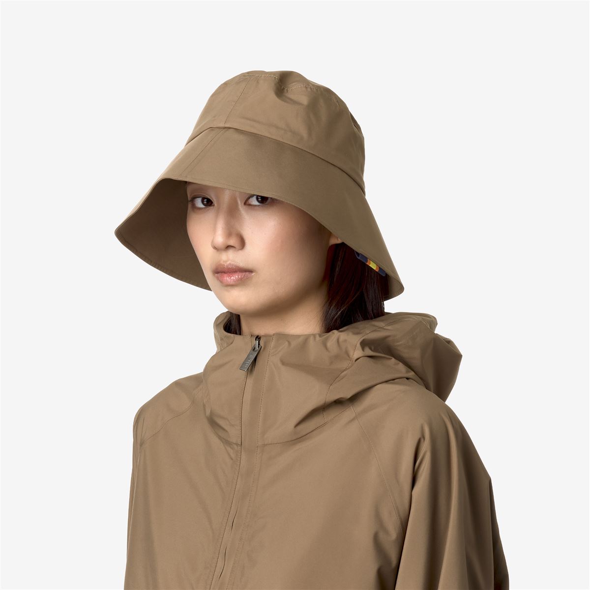 PASCALETTE CLEAN LOOK 3L 女士可調節遮陽帽_BROWN CORDA-RED DK_0