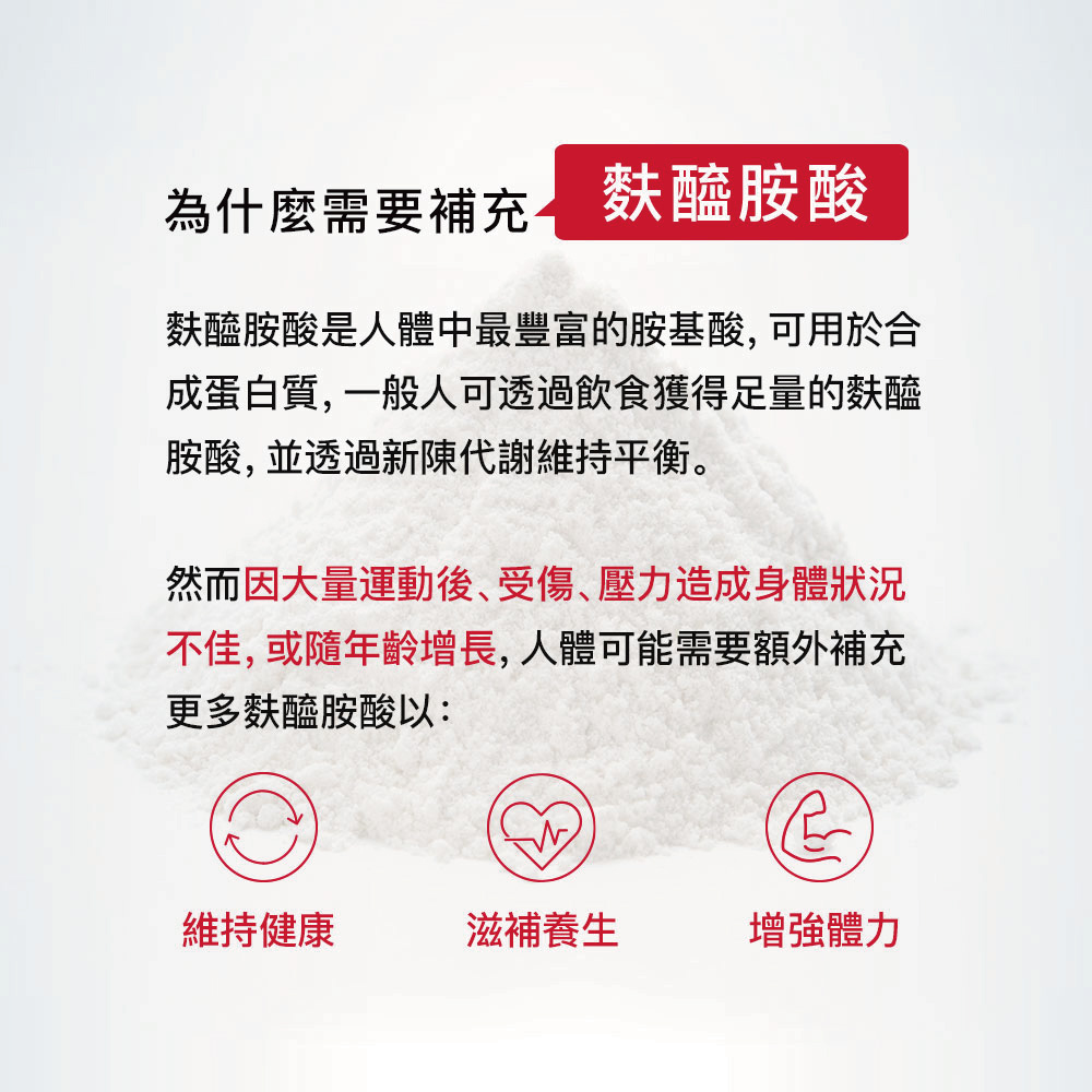 麩醯胺酸粉(原味) ｜GNC PRO PERFORMANCE® L-Glutamine 5000mg - Unflavored_2