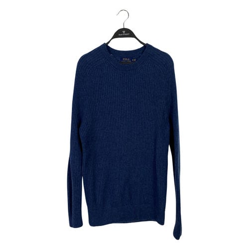 【京站時尚廣場店】POLO RALPH LAUREN/針織毛衣/XS/藍色毛衣