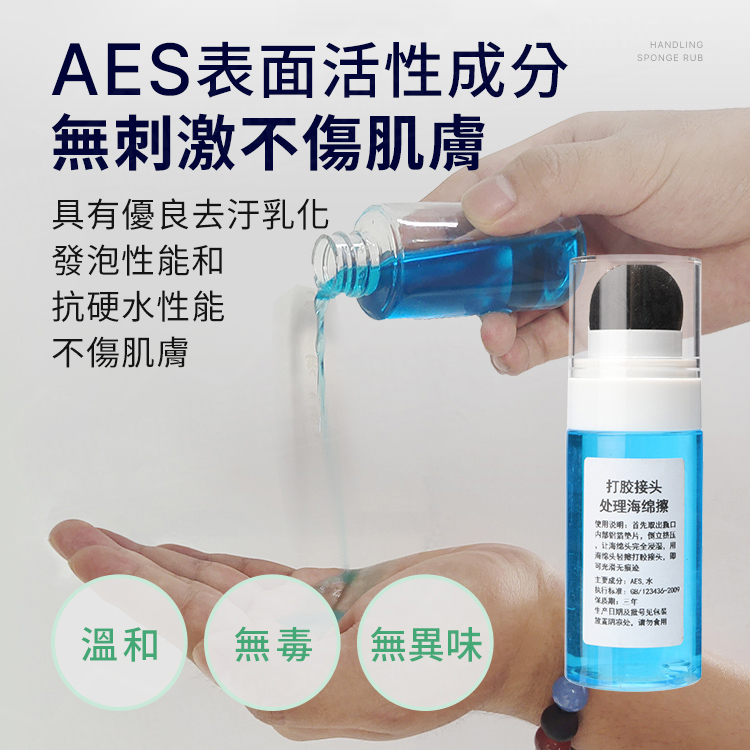 打膠接頭處理海綿擦 打膠收口抹平海綿擦 毛糙處理 抹平水【ZG0203】《約翰家庭百貨_8