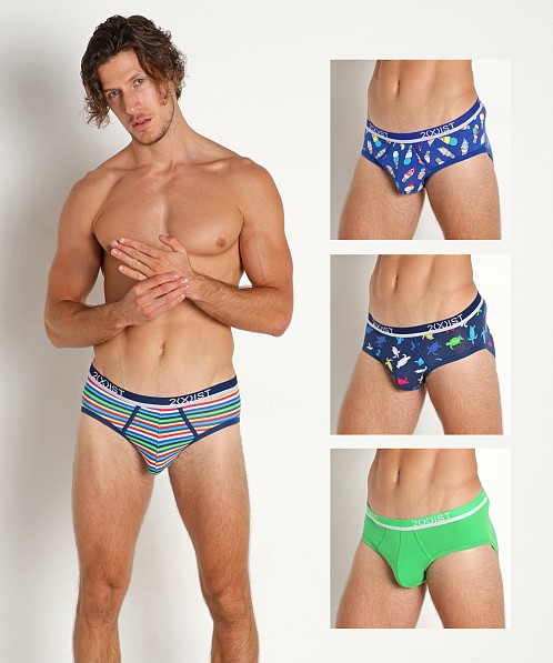 COTTON STRETCH-彈性精梳棉四件組/低腰三角褲(單一件❗單一件❗單一件賣場⚠️售完不補)_1