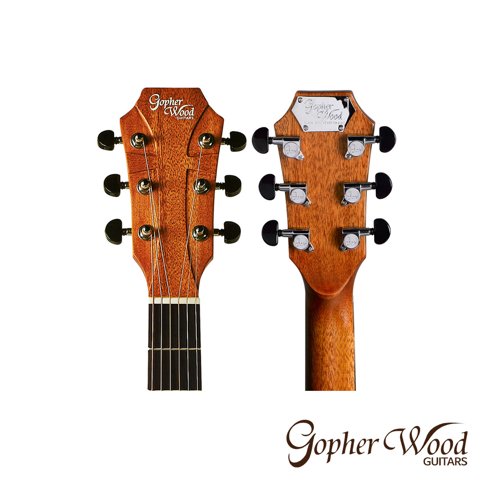 【Gopherwood】歌斐木 G230C 面單板木吉他 西堤卡雲杉單板/沙比利木 公司貨_6