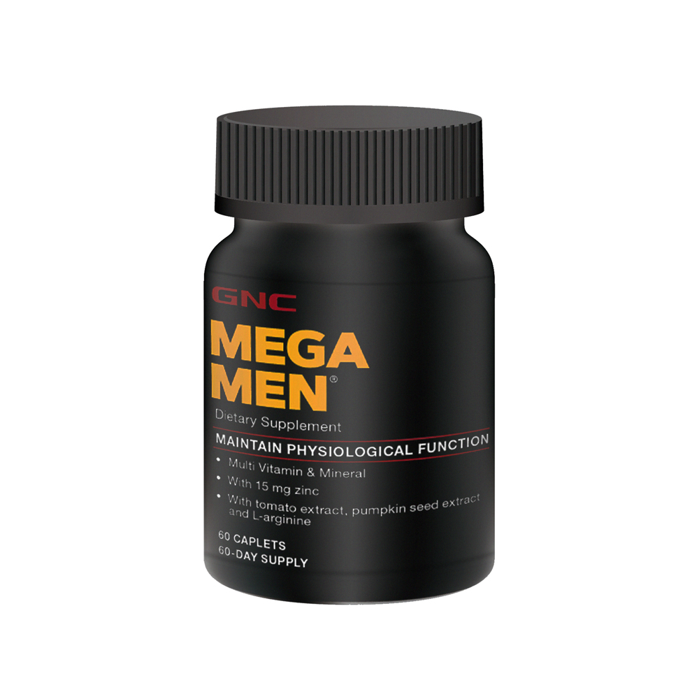 活力充沛 一錠補給26種營養素 男性綜合維生素｜GNC MegaMen Multivitamin_0