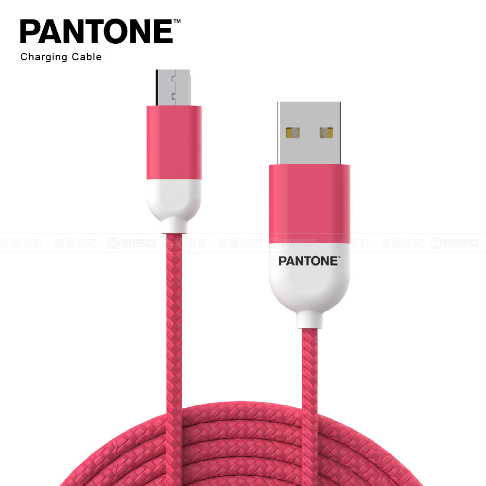 【福利品】MICRO USB充電傳輸線 1.5M (各色)《出清優惠》【PANTONE 彩通】_3