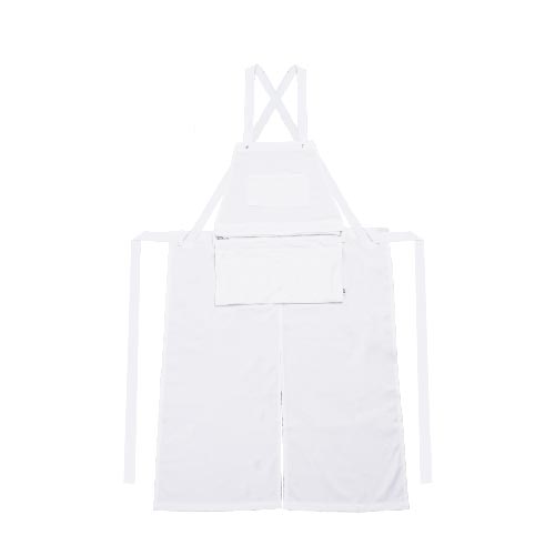 【日本製】防潑抗污2WAY機能性工作服-WHITE/白_2