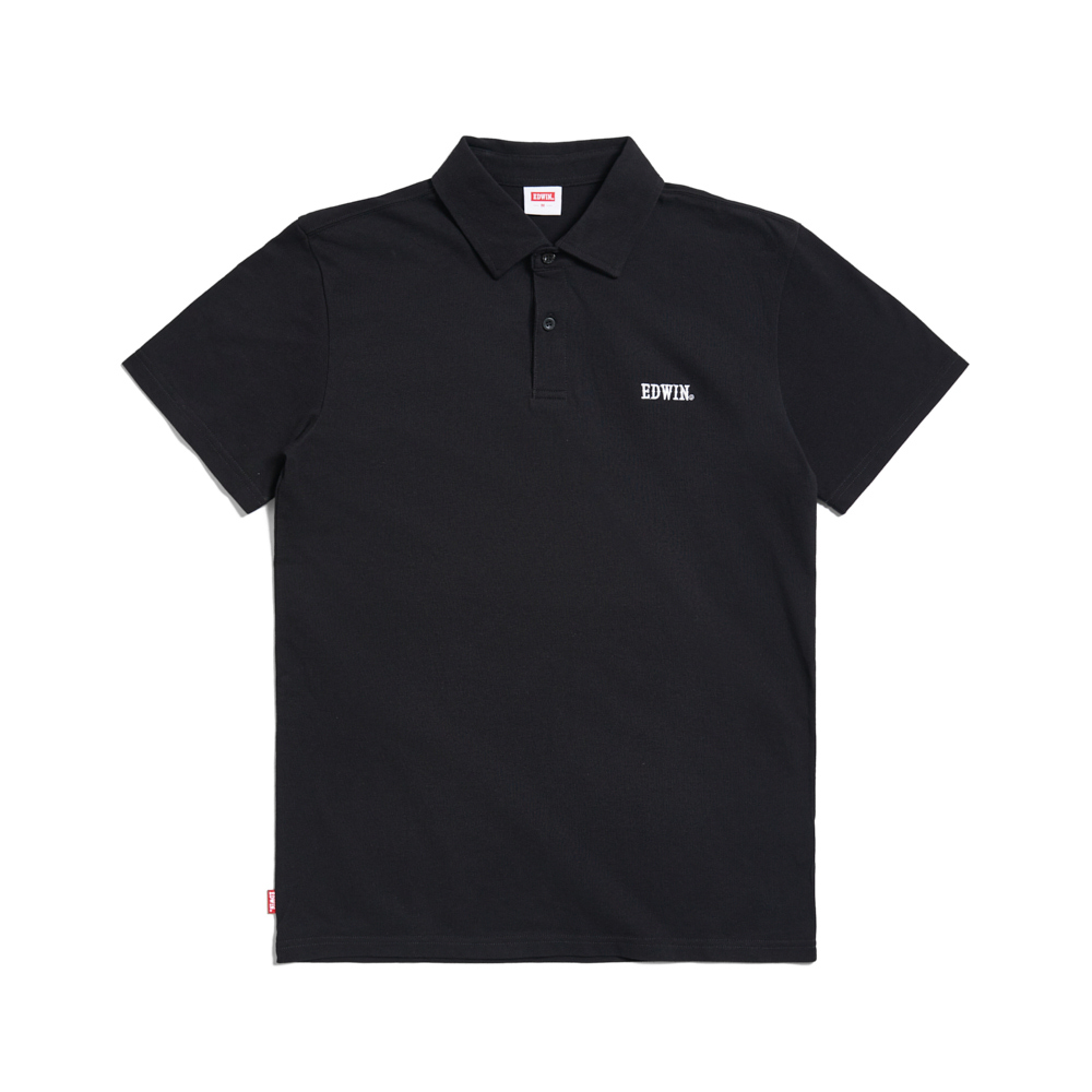 EDWIN｜男裝｜經典小刺繡短袖POLO衫