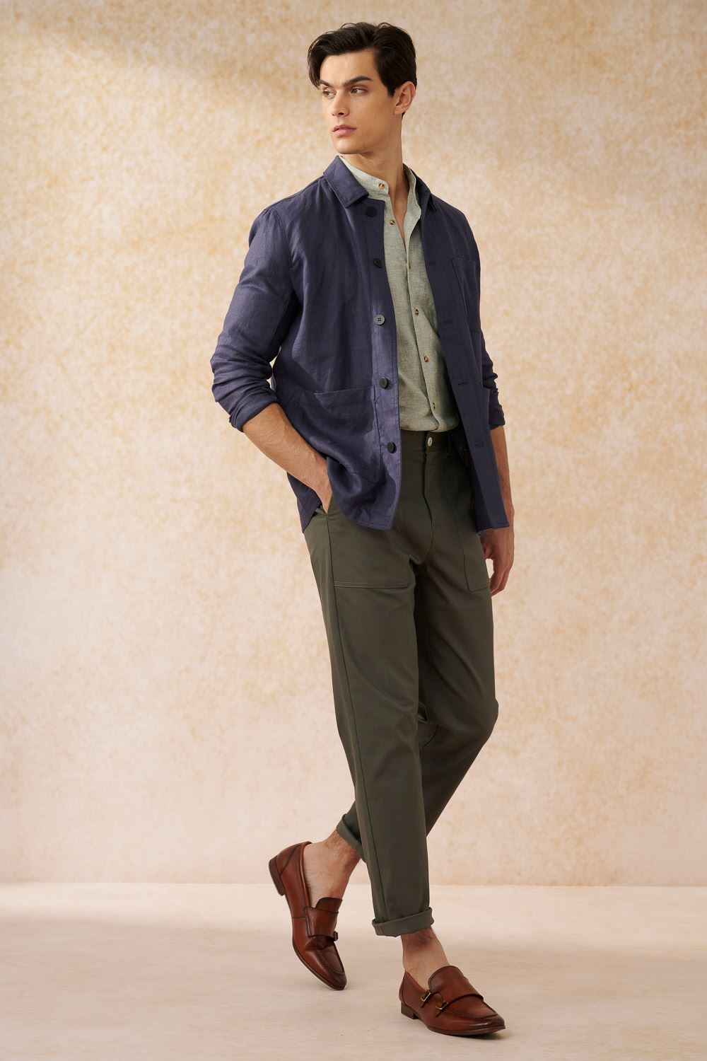 SST&C 藏青工裝外套｜0612403006 (outlet)_3