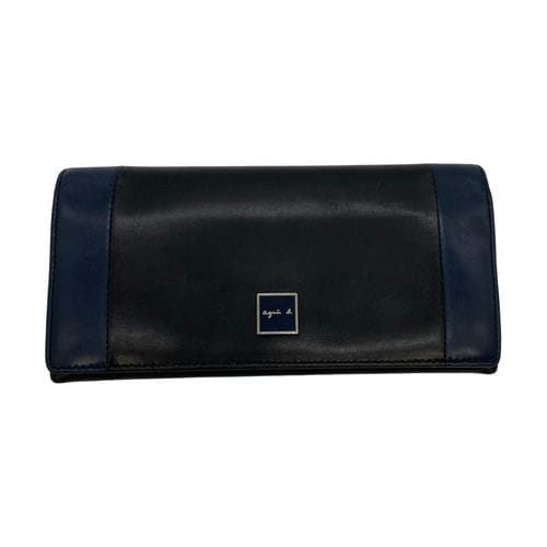 【宜蘭家樂福店】agnes b VOYAGE/長夾錢包//DW09 NMR-14