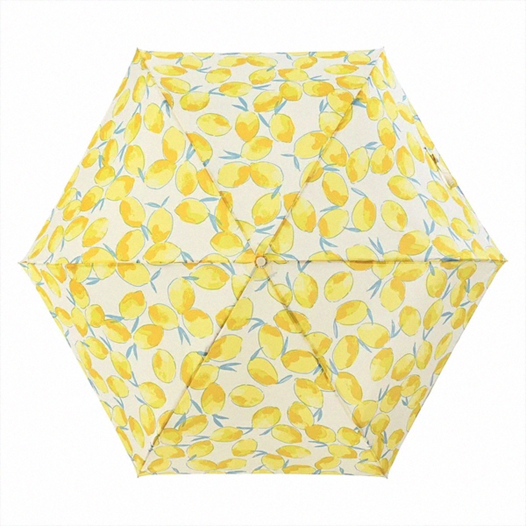 【輕量抗UV晴雨傘】日本 nifty colors New Standard 檸檬清新玻璃纖維折疊傘/黃 55cm 三段式折疊 遮陽 晴雨兩用傘 雨傘 日本原裝進口 熱賣中!_1