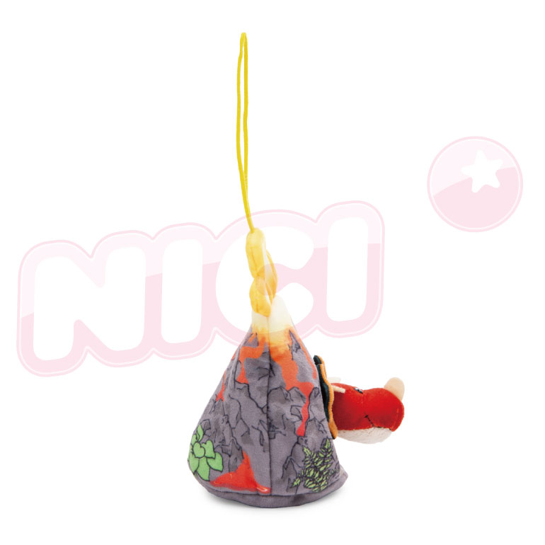 [49463]NICI 赤洛圖亞三角龍火山吊飾_1