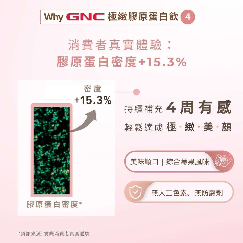 頂規5000毫克x500Da超微小分子 極緻膠原蛋白飲 即期品 (商品效期 2025/9/30)｜GNC Ultra Collagen_7