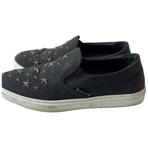 【微風南山店】JIMMY CHOO/低筒運動休閒鞋//