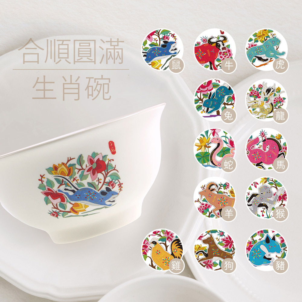 合順圓滿生肖碗-豬_4