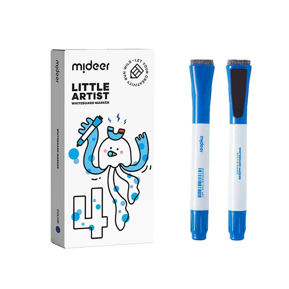 MiDeer 兒童抗菌無毒白板筆-創意水上漂(單色)_0