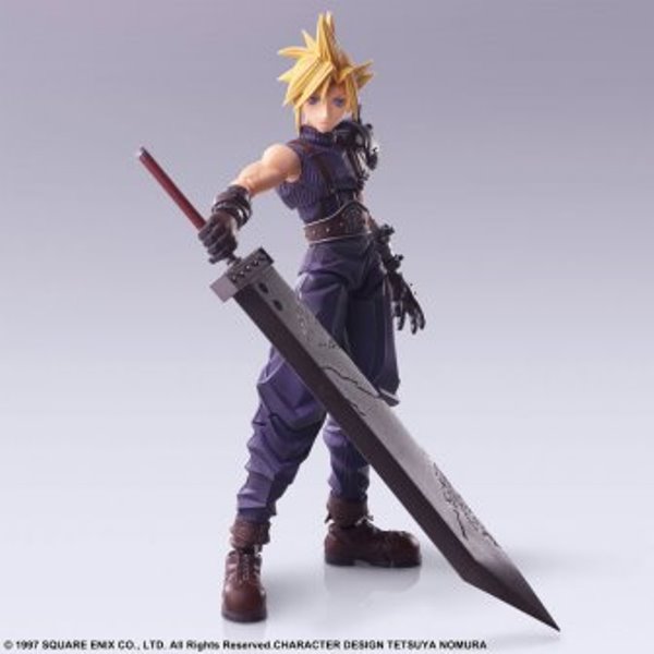 [再販] SQUARE ENIX BringArts FF7 太空戰士7 最終幻想7 克勞德 可動完成品_1