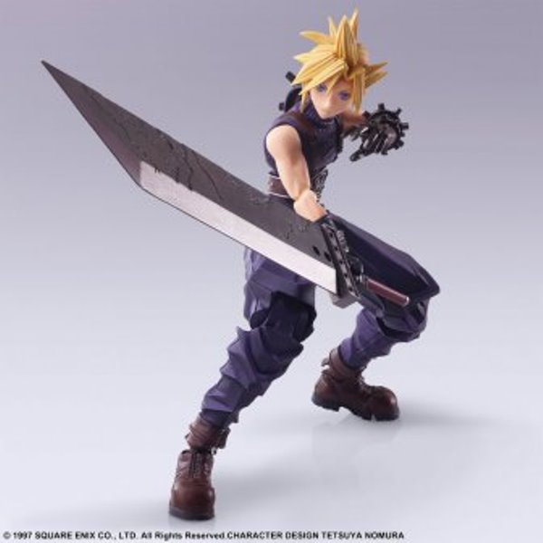 [再販] SQUARE ENIX BringArts FF7 太空戰士7 最終幻想7 克勞德 可動完成品_3